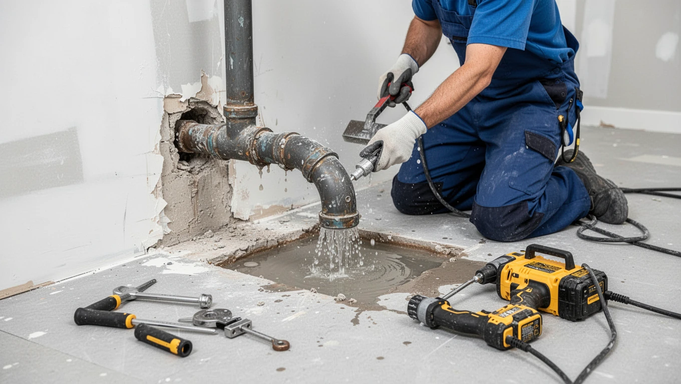 Burst Pipe Cleanup